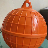 Boule flottante pour poissons de 300 mm avec trou central, design creux et haute résistance à la corrosion