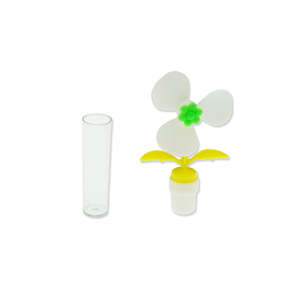 Bonbons jouet fleur <span class=keywords><strong>moulin</strong></span> <span class=keywords><strong>à</strong></span> <span class=keywords><strong>vent</strong></span> en plastique tube de bonbons durs distributeur de conteneurs pour bonbons sucrés titulaire cadeaux promotionnels - Product Image 4