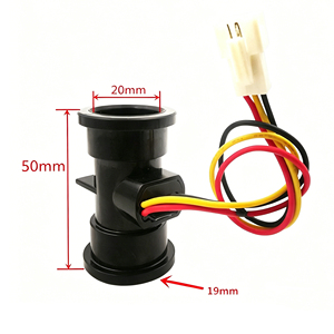 Sensor de Flujo de Agua de Efecto Hall de Plástico de 3 Cables para Caldera de Gas <span class=keywords><strong>Bosch</strong></span>, Calentador de Agua 0-80C, <span class=keywords><strong>Marca</strong></span> Jayoo - Product Image 5