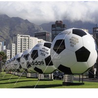 Ballons publicitaires gonflables géants en PVC étanches pour le football