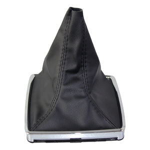 Mercedes-Benz W204 Gear Shift Cover Black Leather Dashboard <b>Interior</b> <b>Accessory</b> - Product Image 1
