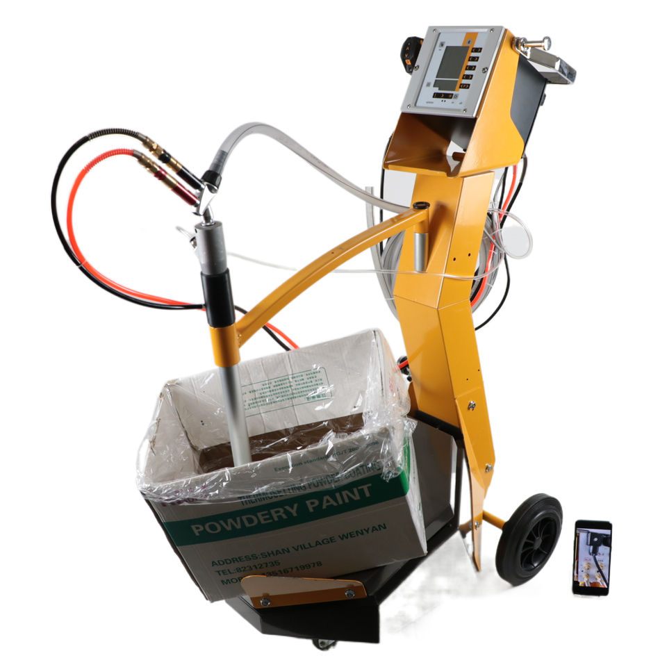 2022 New Hot Electrostatic Powder Coating Gun with Vibration Powder Box
