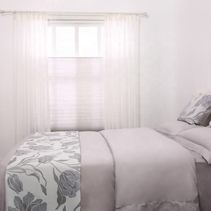 Fornitore Professionale di Tende, Tende a Pieghe Bianche Trasparenti per Finestre, Tende di Lusso per Soggiorno - Product Image 6