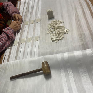 Facile da installare Full-Frame magnetico zanzariera porta schermo in acciaio inox Flying Net Soft tende si lega con la tenda - Product Image 6