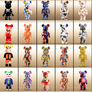 ตุ๊กตาหมีดุร้าย ของตกแต่งบ้านสุดหรู สำหรับห้องนั่งเล่น ตู้วางทีวี - Product Image 1