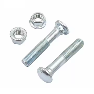 공장 고품질 중국산 하드웨어 인기 판매 공장가 탄소강 타원형 넥 트랙 볼트 - Product Image 1