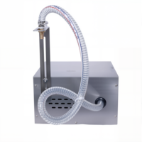 Machine de remplissage semi-automatique à pompe magnétique à haut débit avec remplisseur numérique à buse unique pour huile, produits chimiques, liquides, boissons, bouteilles