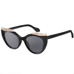 All'ingrosso alla moda Cat Eye Cartoon <span class=keywords><strong>occhiali</strong></span> da sole UV400 protezione per adulti <span class=keywords><strong>occhiali</strong></span> <span class=keywords><strong>con</strong></span> cornice PC colori Eye-Candy - Product Image 4