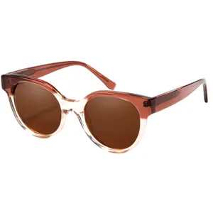 Newest China-sunglasses Acetate Cateye Frame Sunglasses