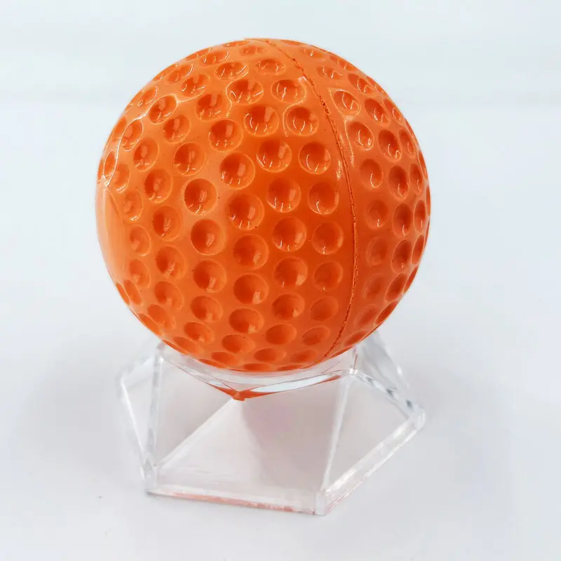 9 inch PU Glossy Red Baseball Ball for Adult Training