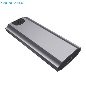 ShuoLe <b>M</b>.<b>2</b> Hard Drive Enclosure USB3.1 Type C Aluminum Case External <b>SSD</b> Box - Product Image 1
