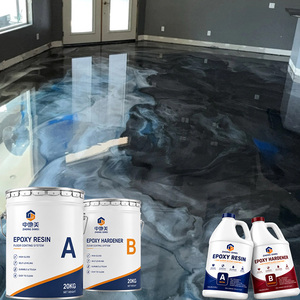 Precio de Fábrica, Kit de Resina Epoxi Metálica 100% Sólida para Pisos, Recubrimiento Autonivelante y Duradero para Pisos de Concreto, Ideal para Garajes y Talleres - Product Image 6