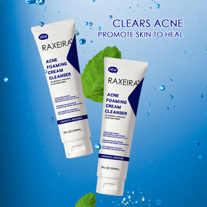 Mousse nettoyante en profondeur avec logo personnalisé Mousse nettoyante pour le visage acné Crème moussante pour l'acné <span class=keywords><strong>Nettoyant</strong></span> de marque privée <span class=keywords><strong>Meilleur</strong></span> <span class=keywords><strong>nettoyant</strong></span> pour le visage pour les peaux grasses - Product Image 2