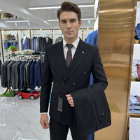 Ensembles de Costumes de Mariage Deux Pièces pour Hommes de Haute Qualité, Vente en Gros, Blazer et Pantalon Élégants pour Affaires et Bureau, Vêtements Masculins Haut de Gamme