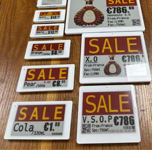 Étiquettes de prix numériques pour supermarché, affichage E Ink 4.2, logiciel API ESP32, Bluetooth 2,4 GHz, BLE 5.0, ESL. - Product Image 1