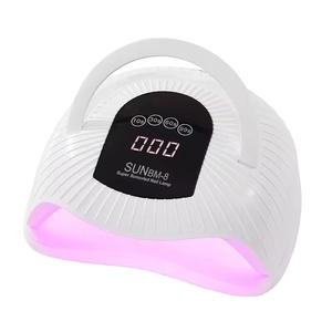 Lampe de séchage pour ongles 300W 72 LED, grande puissance, portable, UV LED, sans effet mains noires, électrique, en plastique, pour vernis gel US - Product Image 1