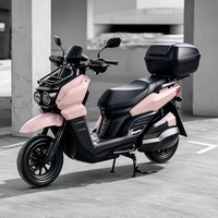 Scooter électrique tout-terrain 1500W 2000W 60V/72V 12 pouces avec grande roue et porte-bagages pour adulte