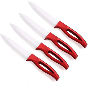 Nuovo Design, Set di 5 <span class=keywords><strong>Coltelli</strong></span> <span class=keywords><strong>in</strong></span> <span class=keywords><strong>Ceramica</strong></span> con Pelapatate per Cucina e Uso Domestico, con Blocco <span class=keywords><strong>in</strong></span> Acrilico - Product Image 3