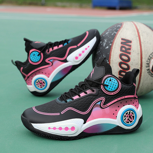 Nouvelles Chaussures de Basketball Originales pour Garçons, Taille 35, Soutien de la Voûte Plantaire, Haute Qualité, pour Adolescents, Été, Printemps, École, Usine - Product Image 5