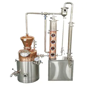 De calefacción de vapor licor destilador de equipos utilizados en la destilación de ethenal espíritu distillatore
