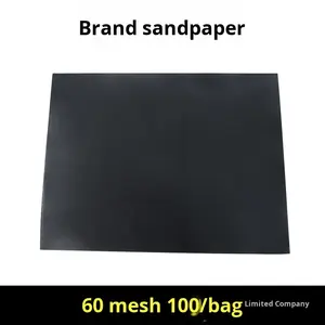 国旗品牌自动抛光砂纸60 #-2000 # 方形防水干砂，带薄膜背衬OEM可定制 - Product Image 6