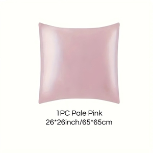 Federa per cuscino <span class=keywords><strong>in</strong></span> <span class=keywords><strong>seta</strong></span> Euro Square 19 Momme 65x65cm, fodera per cuscino <span class=keywords><strong>in</strong></span> <span class=keywords><strong>seta</strong></span> di gelso 26x26 pollici con chiusura a cerniera - Product Image 3