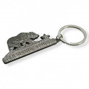 Nouveaux produits, cadeaux promotionnels personnalisés, porte-clés en caoutchouc souple 2D à bas prix, porte-clés en PVC 3D, porte-clés en caoutchouc souple à l'effigie d'animaux de dessin animé - Product Image 5