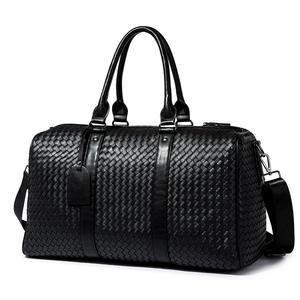Bolso de Mano de Viaje de PU Moderno para Mujer, Bolso de Hombro Cruzado, Bolso de Gimnasio Informal de Poliéster para Fin de Semana, Bolso de Viaje Corto - Product Image 5
