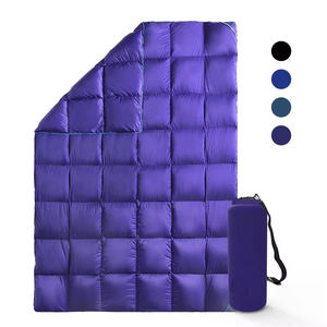 Vente chaude 2026 <span class=keywords><strong>Sac</strong></span> <span class=keywords><strong>de</strong></span> rangement portable léger Couverture en duvet imperméable Tissu en nylon 2D Couverture <span class=keywords><strong>de</strong></span> camping en plein air pour le camping - Product Image 1