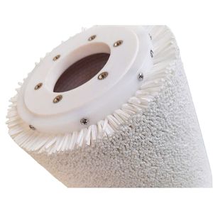 Brosse de polissage pour verre de construction durable Roue industrielle en fil d'acier inoxydable Prix d'usine ODM OEM Made In Vietnam - Product Image 1