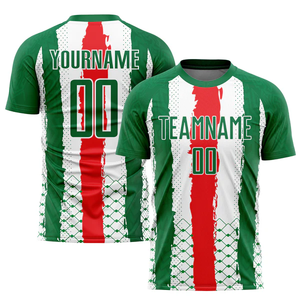Jersey Sepak Bola Custom - Cepat Kering, Bernapas, Elastis, Pendek untuk Musim Panas, Dewasa, Tanpa Minimum Order - Diskon Grosir Tersedia, Ready Stock - Product Image 1
