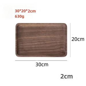 Set di Vassoi in Legno Classici per Frutta, Pane e Noci, Ideali per Hotel e Feste BBQ - Product Image 3