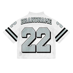 Custom Sublimated Rugby Sports Jersey Stitched Embroidery American Football Jerseys Printed Technique Original Soccer Jerseys - Product Image 2