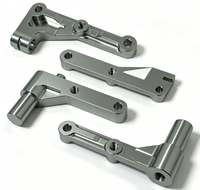 Poteaux de fixation en aluminium billet pour roll cage, composants de montage de roll cage en aluminium CNC sur mesure