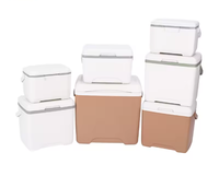 Boîte isotherme moderne de 5 L, grande capacité, en PP, réutilisable, écologique, portable, pour la conservation de la chaleur, pour le stockage des fruits de mer et des fruits