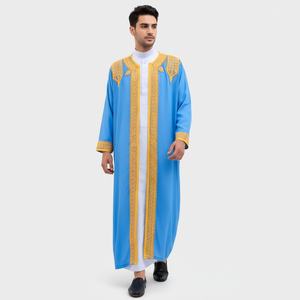 Abaya Bisht Marocchino Drosh Dubai Africano per Uomo, <span class=keywords><strong>Abbigliamento</strong></span> Turco per Eid, Abaya Musulmana, Vendita all'Ingrosso 2026 - Product Image 4