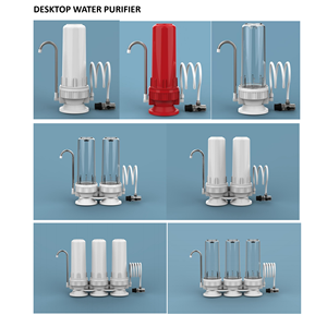 Sistema di filtraggio dell'<span class=keywords><strong>acqua</strong></span> potabile con <span class=keywords><strong>filtro</strong></span> dell'<span class=keywords><strong>acqua</strong></span> da banco compatto a 3 stadi - Product Image 5
