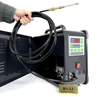 Machine de soudage automatique à fil et torche laser pour tuyaux en PTFE, doublures en acier, tuyaux en PU et tubes en aluminium, compatible WF-007/WF007, 4 mètres