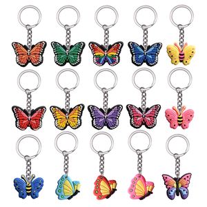 Wholesale Soft Rubber Cute Cartoon Anime Keychain Bags Backpack Pendants Car <b>Accessory</b> Decoration <b>Key</b> <b>Rings</b> - Product Image 1