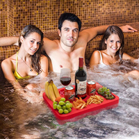 Table flottante en mousse XPE pour fête au bord de la piscine, bar pour la maison, le lac ou la mer, couleur/logo personnalisable, service de découpe, non toxique, respectueux de l'environnement