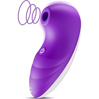 Erwachsenenspielzeug für Frauen Klitoris-Nippel-Sauger Vibratoren 7 Saug- und Vibrationsmodi Lila 100% Wasserdicht Umweltfreundlicher Vibrator