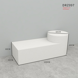 Mesa <span class=keywords><strong>de</strong></span> Exhibición Moderna y Ecológica para Ropa, Joyería, <span class=keywords><strong>Zapatos</strong></span>, Bolsos y Accesorios para <span class=keywords><strong>Mujer</strong></span>, Ligera y con Diseño <span class=keywords><strong>de</strong></span> Agua Fluida - Product Image 6
