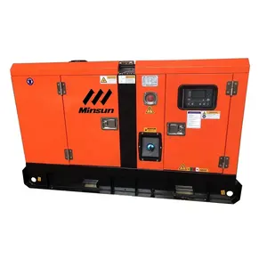 공장 50Hz 60Hz 20kw/30kw/40kw/50kw 단상 방풍 디젤 발전기 세트 수냉식