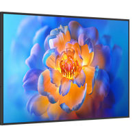 Écran LCD d'affichage numérique intérieur ultra-fin à bordure étroite, lecteur publicitaire pour restaurant, café, bar, magasin, Full HD