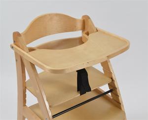 <b>Wooden</b> Baby High Chair with Tray Perfect Adjustable Baby <b>Highchair</b> Solution - Product Image 5