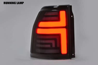 Feux arrière à LED modifiés pour Mitsubishi Pajero V93 V97 2009-2020 pièces automobiles avec clignotant séquentiel nouveau feu arrière ABS