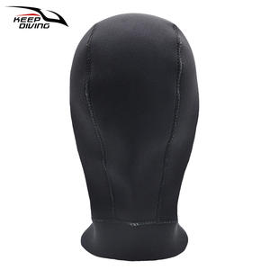 KEEP DIVING 3MM Casque de plongée en fibre de carbone pour la plongée en apnée, attache-cheveux spéciale, couvre-chef chaud universel DH 322 - Product Image 3