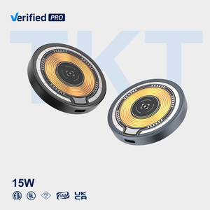 <span class=keywords><strong>Cargador</strong></span> Magnético Inalámbrico TKT de Carga Rápida de 15 W para Teléfono Inteligente, Carga Inalámbrica para iPhone 17 <span class=keywords><strong>Pro</strong></span> Max, <span class=keywords><strong>Xiaomi</strong></span>, Samsung y iWatch - Product Image 1