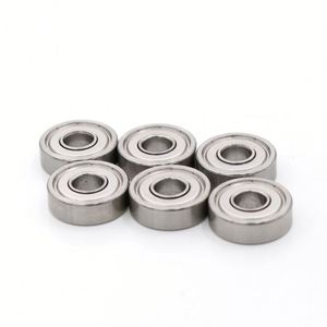 Roulement à billes à gorge profonde miniature MR148 8*14*4mm, haute précision, ZZ, lubrifié à l'huile - Product Image 1