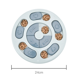 ชามอาหารสุนัขแบบหมุนได้ ช่วยให้สุนัขกินช้าลง ของเล่นพัฒนาสมองสำหรับสุนัข - Product Image 6